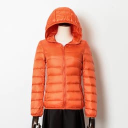 Women's Lightweight Casual Hooded Down Jacket Autumn Winter Minimalist Short Down Coats Female Solid Color Zipper Warm Outerwear