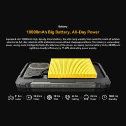 New Blackview Oscal Pilot 6 Rugged Phone 6.78-inch 2.4K 120Hz Display Thermal imaging 4.5W 98dB Speaker 10000mAh Cellphone