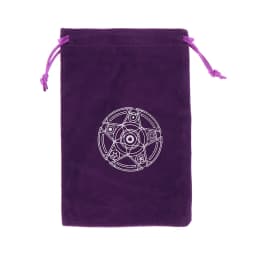 1Pc Velvet Tarots Oracle Cards Storage Bag Runes Constellation Witch Divination Accessories Jewelry Dice Bag Drawstring Pouch