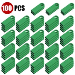 10/50/100 Pcs Free Custom Logo Metal USB Flash Drive 64GB 32GB 8GB 4GB Memory Flash USB Stick Pen Drive 128MB 512MB PenDrive 2.0