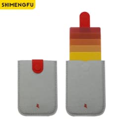 DAX V1 V2 V3 RFID Leather ID Card Holder Case Minimalist Portable Bag Men Bank Credit Card Cover Wallet Money Purse Women