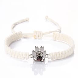 Beaded Personalized Photo Projection Bracelet Custom Photo Dog Paw Bracelet Pet Photo Necklace Cat PawPendant Commemorative Gift