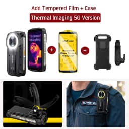 Ulefone Armor Mini 20T Pro Rugged Phone 8GB+256GB 4.7" Display 6200mAh MediaTek Dimensity 6300 Android 14 33W 5G Smartphone
