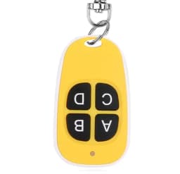 Universal 433MHz Remote Control Garage Door Opener Wireless Transmitter 4 Keys Duplicator Clone Electric Door Key Copy Remote