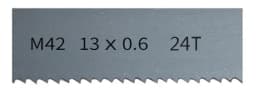 1Pc Customizable Professional M42 Bi-Metal Bandsaw Blades Various Pitches 1085-1840mm*13mm*0.6mm for Cutting Metal and Hardwood