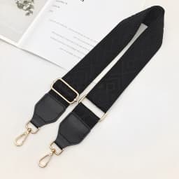 IGNICASE New Rhombus Wide Shoulder Strap Adjustable Solid Color Versatile Webbing Accessories Women's Bag Replacement Belt