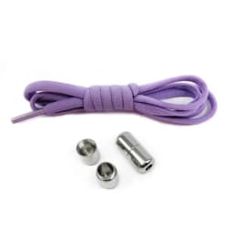 Semicircle No Tie Shoelaces Metal Lock Elastic Sneaker Shoestrings Adjustable One Size Fits All Shoe Laces Shoes Accessories