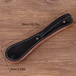 1PCS Multi-function Self-defense Cowhide Contains Lead Block Portable Tactical Tool Classic Boston Leather Racket