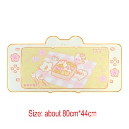Kawaii Animals Desktop Keyboard Mouse Mats Large Gaming Mat Mousepad Switch PC Computer Laptop Office Table Desk Pad Protector
