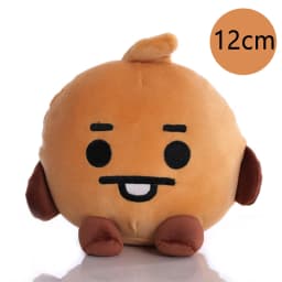 Hot B-T-21 Plush Toy Tata Koay Shooky Mang Cooky Cartoon Animal Backpack Key Mobile Phone Pendant Office Toys Friend Gift