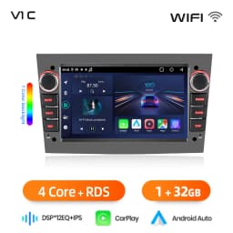 Junsun 7" Android Car Radio For Opel Astra H G J Zafira B Corsa C D Antara Vectra Vivaro Wireless CarPlay Android Auto GPS Navigation Multimedia Player IPS Touch Screen WiFi 4G DSP RDS Bluetooth FM AM SWC DAB Autoradio Stereo Head Unit 2DIN