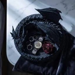 New Creative Gothic 3D Printing Dragon Tray Dark Style Plastic Jewelry Storage Tray Decorative Desktop Organizer Key Holder