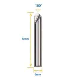 Carbide Dimple Cutter 90° 95° 100° milling cutter for Vertical Key cutting Machine to duplicate key Locksmith Tools