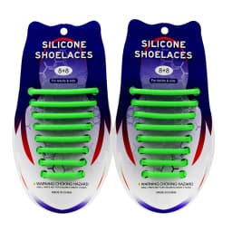 16 Pcs Silicone Semicircle Shoelaces Without Ties Elastic Laces Sneakers Men Women Colorful Casual Shoes Laces Lazy Accessories