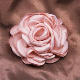 5Pcs 8CM Handmade DIY Large Satin Fabric Artificial Rose Flowers For Wedding Party Craft Home Decoration