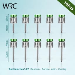 10Pcs Dental Implant Screw Driver Hex 1.20 1.25 1.27 1.40 NOB ITI 20mm 25mm Drivers For Clinic Dentistry Lab Restoration Tool