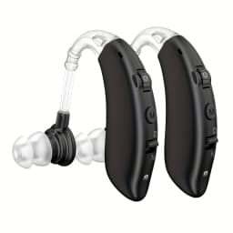 Rechargeable Digital Hearing Aid Adjustable Tone Best Sound Amplifier Portable Deaf Elderly BTE Hearing Aid
