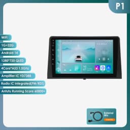 10.1"Carplay Android 14 Auto Car Radio for Citroen Berlingo 2019 Peugeot Partner Rifter 2020 Opel Combo Multimedia Player Gps