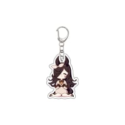 55MM Anime Pretty Derby Keychain Oguri Cap Special Week Silence Suzuka Tokai Teio Key Chain Acrylic Model Plate Christmas Gifts