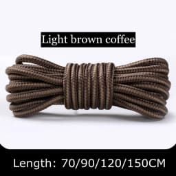 1Pair Boots Round Shoe Laces Striped Double Color Fashion Shoelaces Outdoor Hiking And Leisure Sports Shoelace 18 Color
