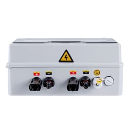 TOMZN HT 8WAY IP65 Photovoltaic Distribution Box 2P 600VDC 16A 20A 25A 32A 40A 50A 63A 1input 1output Fuse SPD MCB Combiner Box
