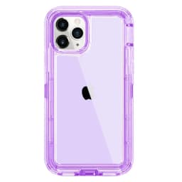 For iPhone 15 12 11 13 14 16Pro Max SE XR XS XSMAX X 6 7 8 Plus Clear Transparent Shockproof Armor Glossy Plain Case Phone Cover