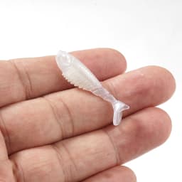 SUNMILE 20pcs Fishing Soft Bait Worm Artificial Baits 3.6cm/0.8g Rock Fishing Wobblers Leurre Souple Lure Perch Trout Bass Lures