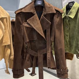 YOLOAgain Double Breasted Croc Pattern Leather Jacket Women 2026 Autumn New Genuine Leather Jacket Ladies