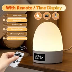 Creative Bedside Lamp Touch Dimming Table Lamp LED Night Light For Bedroom Dormitory College Book Reading Lamp USB Rechargeable