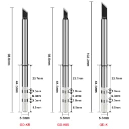 GVDA GD300 Soldering Iron Tips Heated Solder Head Soldering Station Replacement Tips Soldering Iron Sting Welder Iron Tips