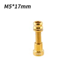 MUQZI Titanium Screw M5x17 19mm Stem Bolt Road Bike Handlebar Stem Bolt