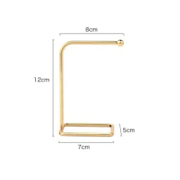 Jewelry Display Holder Metal Earring Storage Rack DIY Jewelry Organizer Holder Earring Necklace Pendants Organizer Display Stand