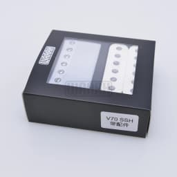 Vintage Waaah V70 SSS Handwound Alnico 5 Single Coil Guitar Pickups Grey Bottom Plate HSS Double Coil Pickup Guitar Parts