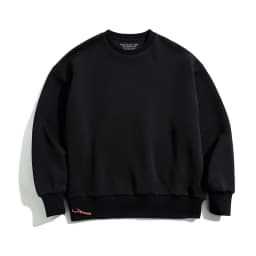 Maden Workwear Retro Grey Off Shoulder Space Cotton Sweater Air Layer Hatless Round Neck Coat Head Men's Fashion
