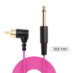 High Quality Tattoo Machine Clip Cord RCA/DC Plug For Tattoo Power Supply Pedal Hook Line Audio Cable Permanent Makeup Accessory
