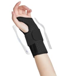 Orthopedic Carpal Tunnel Wristband Adjustable Wrist Support Splint Support Hand Brace with 2 Stays Breathable Wrist Protector