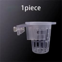 Aquatic Plant Hanging Holder Adjustable Fish Tank Planter Cups with Hole Aquarium Planter Cups for Aquascape Decoration