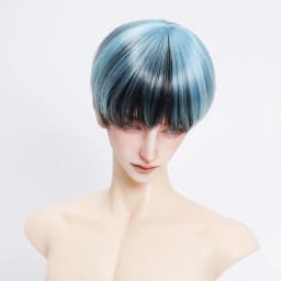 New 1/6 1/4 1/3 Doll's Wig for 30/45/60cm Bjd Doll Soft Silk Short Hair Girl Toys Dress Up Play House Doll Accessories, No Doll
