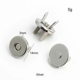 10-50pcs 14x2-18x2-20x2mm 2022 High Quality Thin Strong Round Magneti Invisible Buckle Button For Handbag Purse Accessories