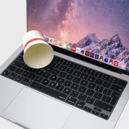 Compatible Keyboard Cover for 2022 MacBook Air 13.6 M2 A2681/2021 2023 MacBook Pro14 16 M1 A2442 A2485 A2779 A2780 with Touch ID