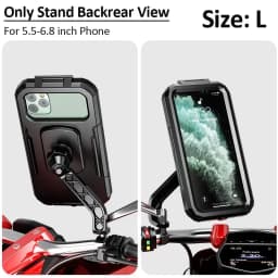 Motorcycle Wireless Charger Holder QC 3.0 Fast Charging Motorbike Phone Waterproof Cellphone Bicycle Stand For iPhone Samsung