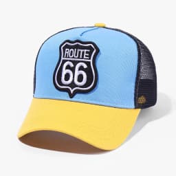 ROUTE 66 Baseball Cap Spring Autumn Mesh Snapbac Hat For Women Men Trucker Hat