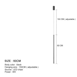 Modern LED Longer Pendant Lights Home Decor Hanging Lamp Dining Room Bedroom Bath Bedside Background Chandeliers Fixtures