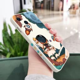 Hey Astronaut Phone Case For iPhone 17 16 15 14 13 12 11 Pro Max Mini X XR XS MAXPlus Cover