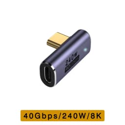 UGOURD USB4 Adapter USB C To USB C Thunderbolt 3/4 40Gbps OTG Extension Cable Adapter Type C Male To Female Converter For Laptop