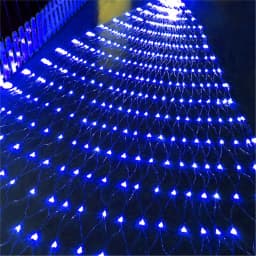 Creative 3*2M/2*2M LED Mesh Curtain Lights 8 Modes Christmas Garland Fairy String Lights for Garden Party Wedding New Year Decor