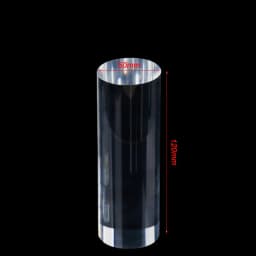 Clear Acrylic Column Sheet Stamping Block for Jewelry Packaging & Display Cosmetics Stand Photography Props Rings Holder Riser