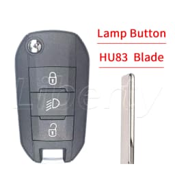 Liberty 433MHz ID4A Chip ID46 Chip Flip Remote Key for Prugeot Expert 208 301 308 408 508 Citroen C2 C3 C4-Cactus C-Elysee C5 C6