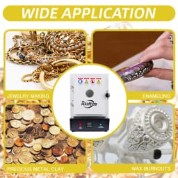 Industrial & Household Jewelry Casting Machine 1150℃ Oven Incubator Furnace With Visualization Window Burnout Equipment 1500W