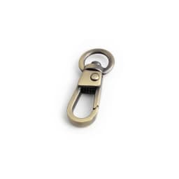 8MM 10MM Metal Snap Hook Swivel Eye Trigger Clip Clasp For DIY Bags Shoulder Strap Belt Buckle Webbing Leather Craft Accessories